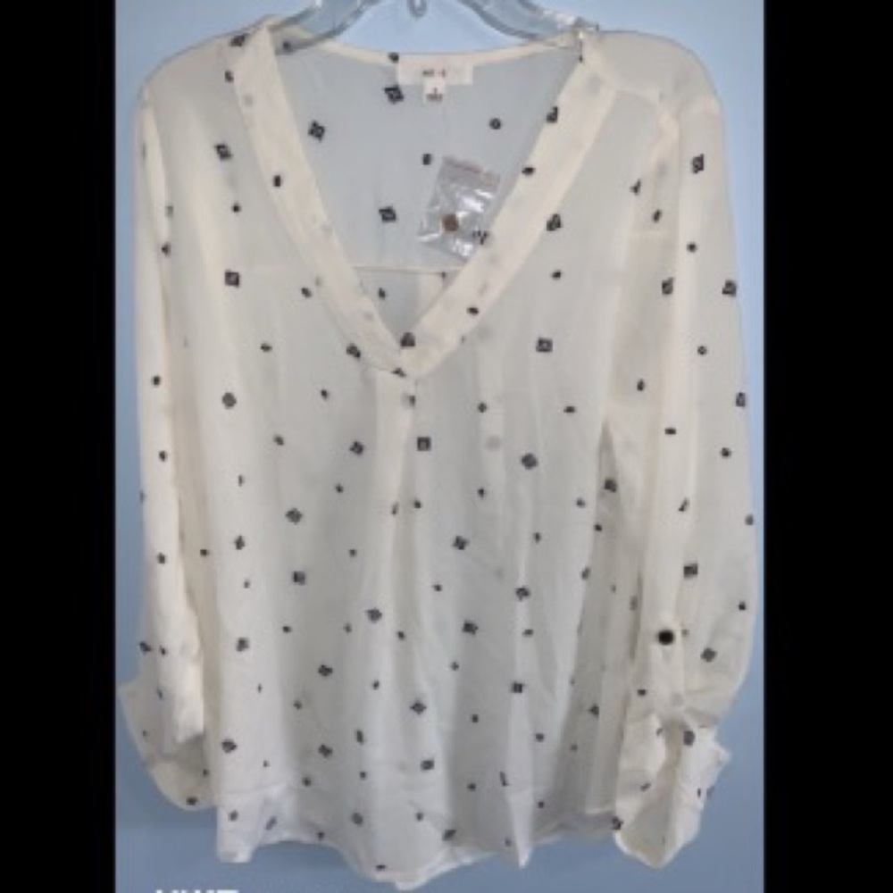 sheer blouse